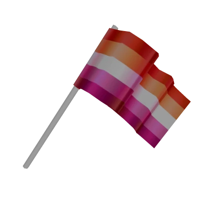 Mini Les Pride Flag