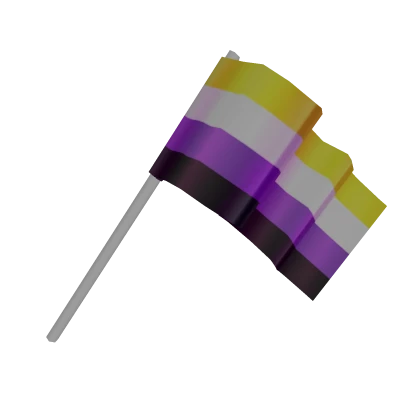 Mini Non Binary Pride Flag