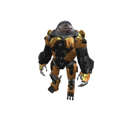 Shark Mech - Orange/Black - (Rthro)