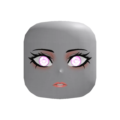 Animated Pink Glimmering Face