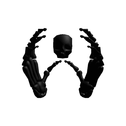 Skeleton Hands Black