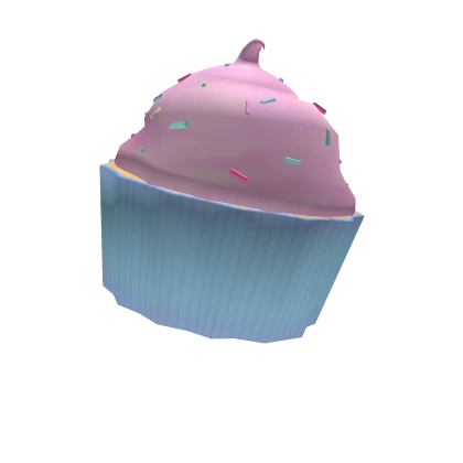 Pink Frosting Cupcake 