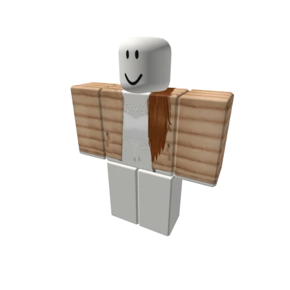 #White Strappy Top w/ Polo Bubble Jacket +