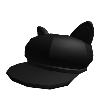 Cat Cap (Black)