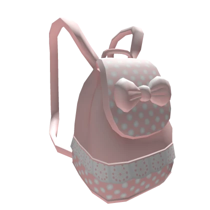 Cute Bow Backpack (Pink)