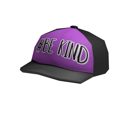 Purple #BeKind Baseball Cap