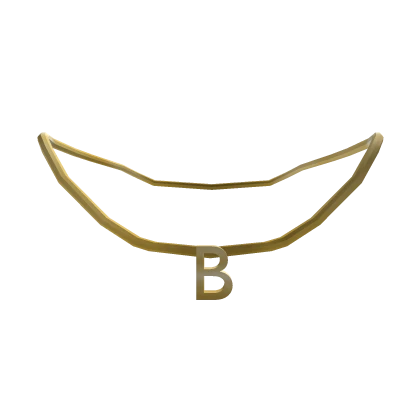 Initial Necklace: B