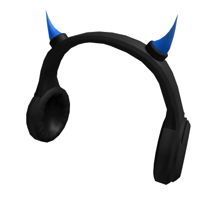 Blue Demon Horn Headphones