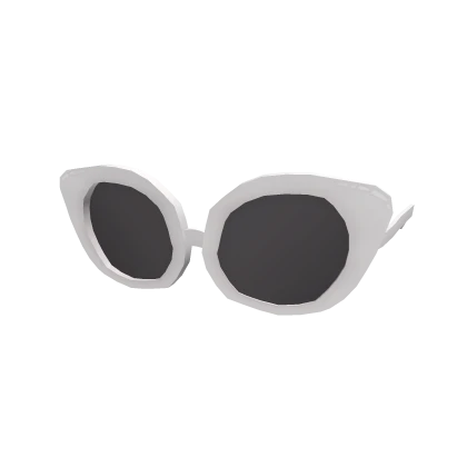 White Fashionable Sunglasses