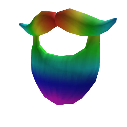 Rainbow Circle Beard