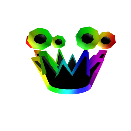 Cartoony Rainbow Crown