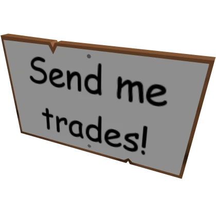 Enthusiastic Trader's Face Sign