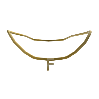 Initial Necklace: F 