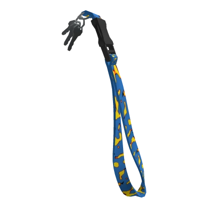 Lanyard w/ Flame Pattern (1.0)