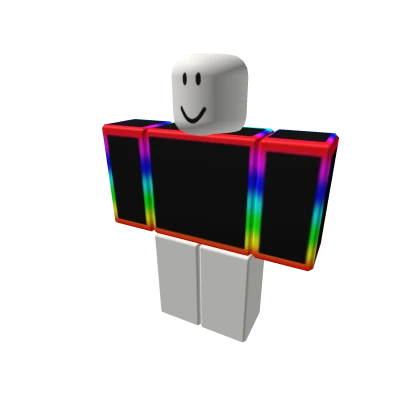 Cartoony Rainbow Head Shirt