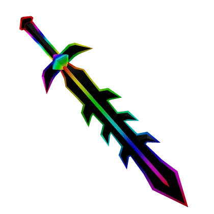 Cartoony Rainbow Sword