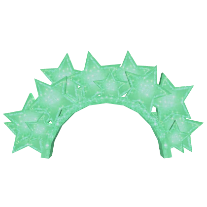 Twinkle Star Headband Green