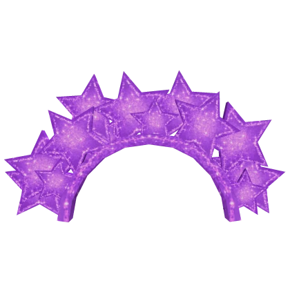 Twinkle Star Headband Purple