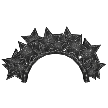 Twinkle Star Headband Black