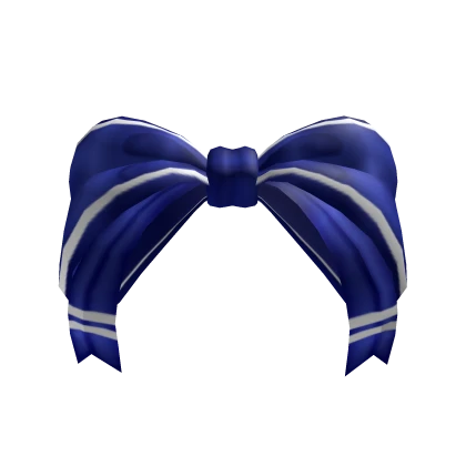 School Girl HeadBow Navy