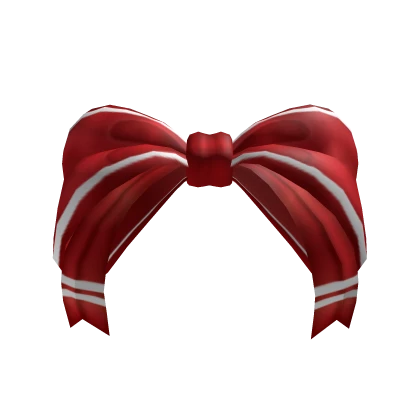 School Girl HeadBow Red