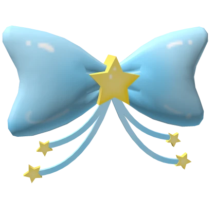 Blue Bow Wings