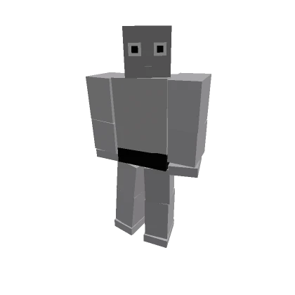 Animated Block Man