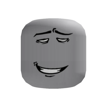 Bashful grin