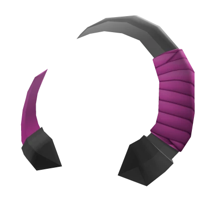 Pink Wrapped Horns