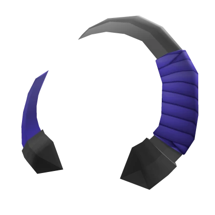 Purple Wrapped Horns