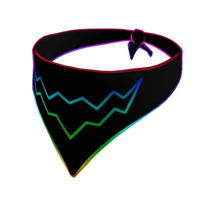 Cartoony Rainbow Bandana