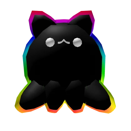 Cartoony Rainbow Cat