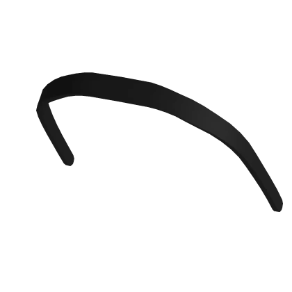 Black Aesthetic Headband