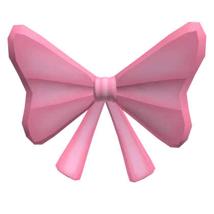 Giant Pink Back Bow 