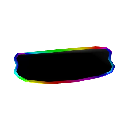 Rainbow Cartoony Ninja Headband