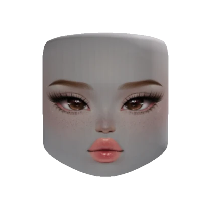 Preppy Blush Makeup Face (Customizable)