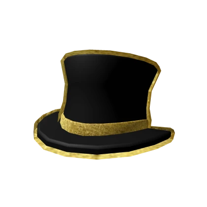 Gold Toony Top Hat