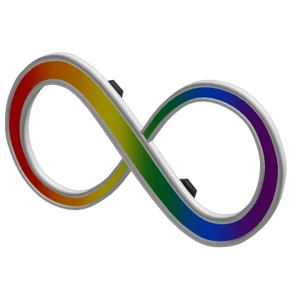 Infinity Rainbow Pin