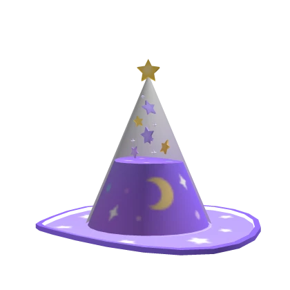 Purple wizard Hat