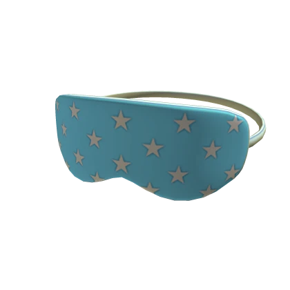 Sky Blue Pajama Sleeping Mask