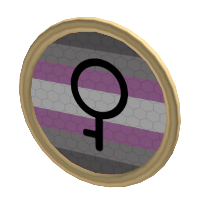 Demi Girl Pin