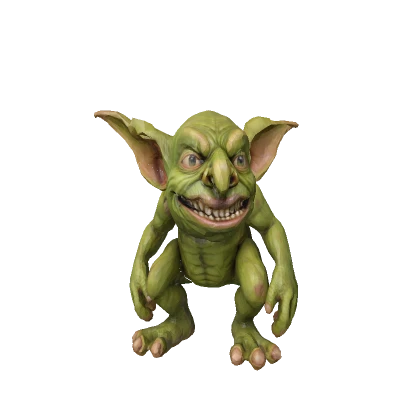Scary Mini Goblin 🐸 Funny Meme Troll Costume