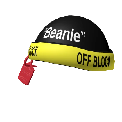 Off Block Black "Beanie"