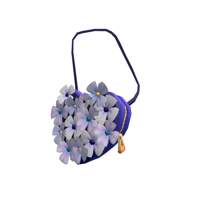 Ghostly Flower Purse