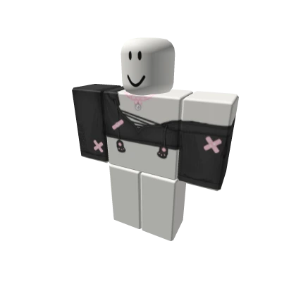 ପ kawaii black kitty off shoulder ♡