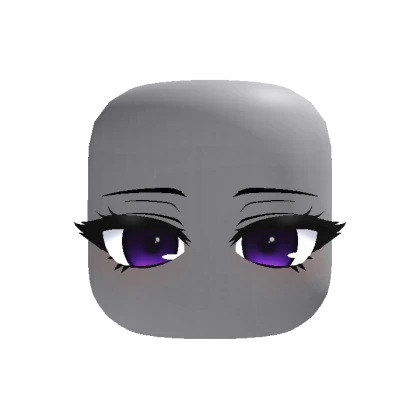 Animated Cute Tired Chibi Eyes - Purple