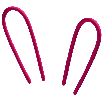 Pink Neon Bunny Ears