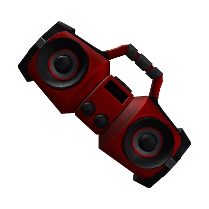 Red Stylish Boombox