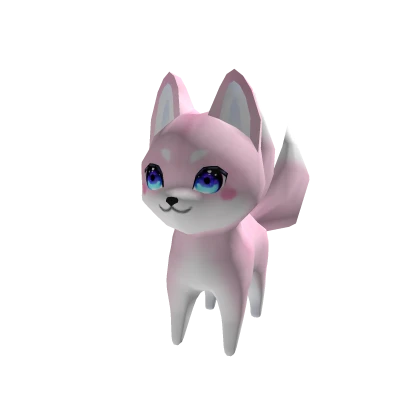 Pink Kitsune Friend