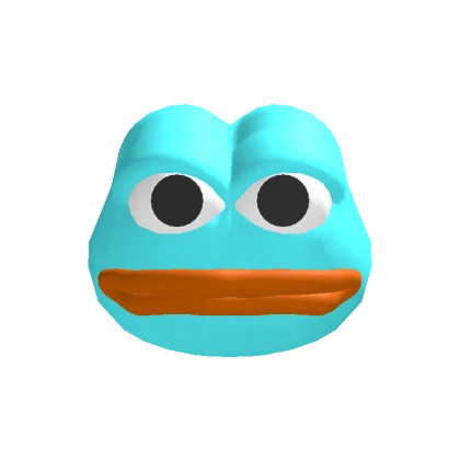 Cyan Seriously Frog Meme Head